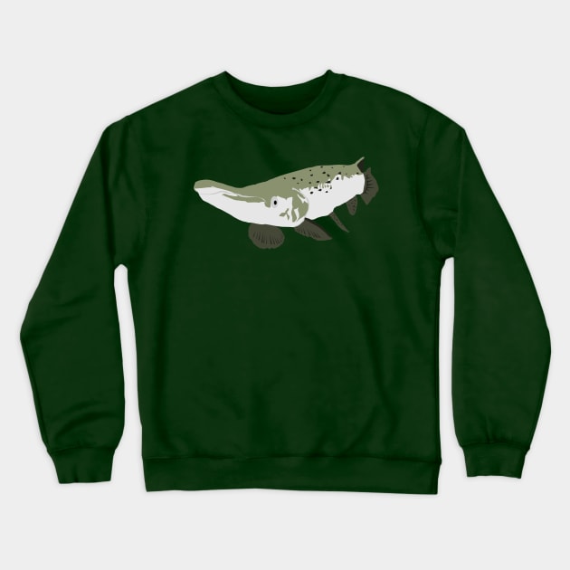 Alligator Gar Crewneck Sweatshirt by stargatedalek